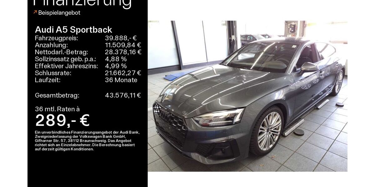 Audi A5 62.300 km 39.888 &euro; Mühlheim 63165