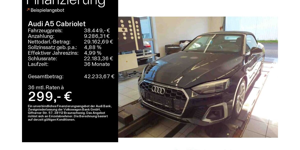 Audi A5 53.200 km 38.449 &euro; Linsengericht 63589