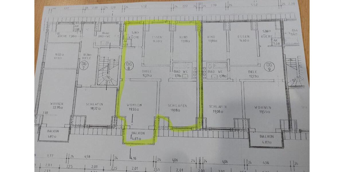 Dachgeschoßwohnung Nidderau - 4 Zimmer, 90 m&sup2;, 230.000&euro; | Angebot:27459263