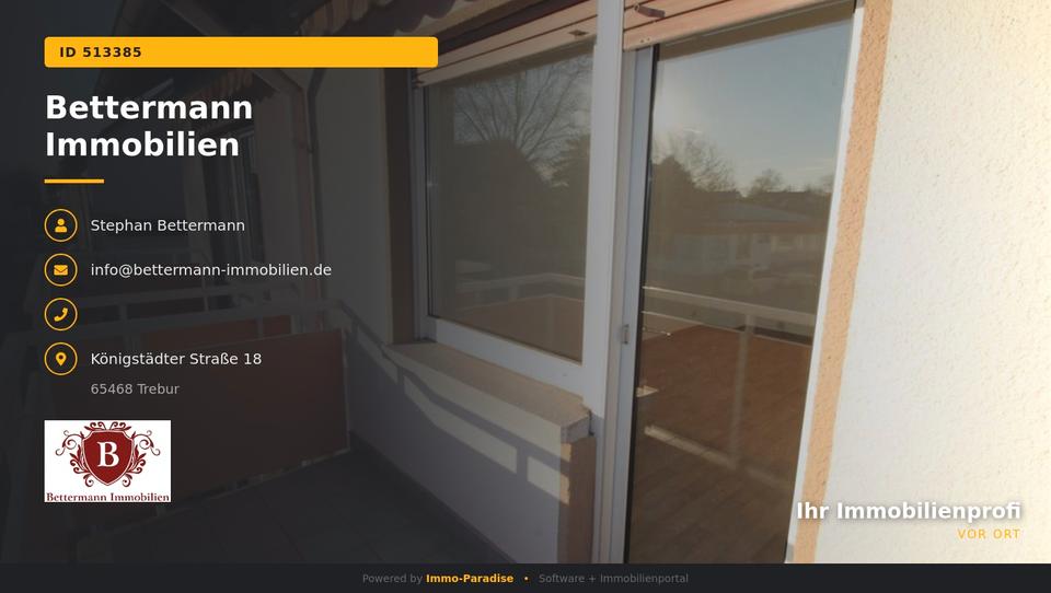 Etagenwohnung Frankfurt am Main West - 1 Zimmer, 26 m&sup2;, 435&euro; | Angebot:25902589