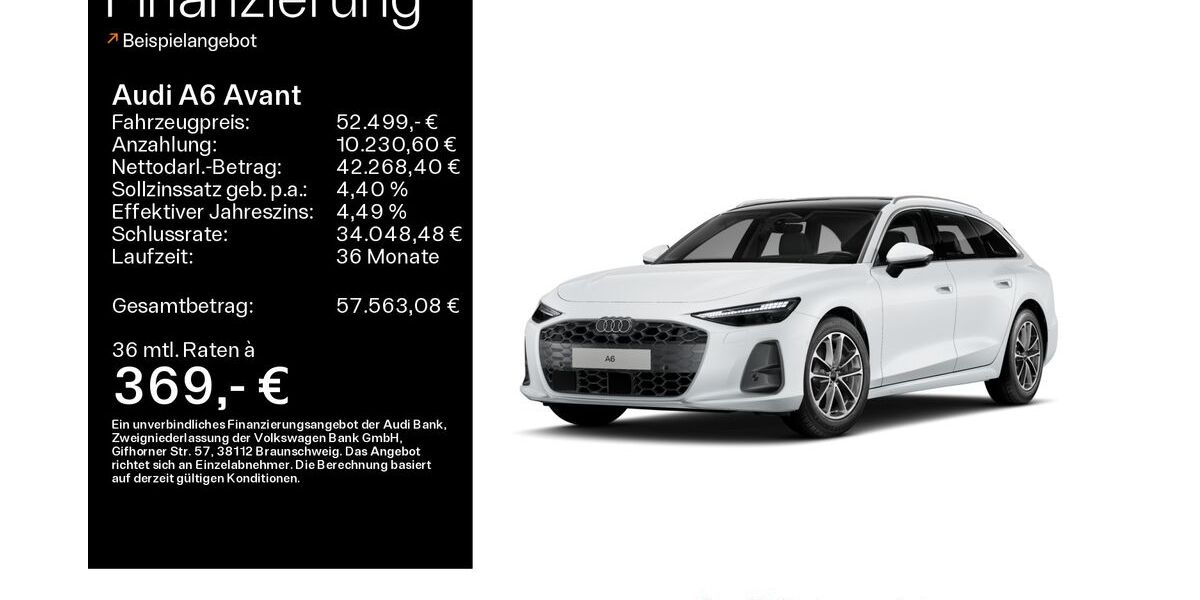 Audi A6 26.700 km 52.499 &euro; Büdingen-Düdelsheim 63654