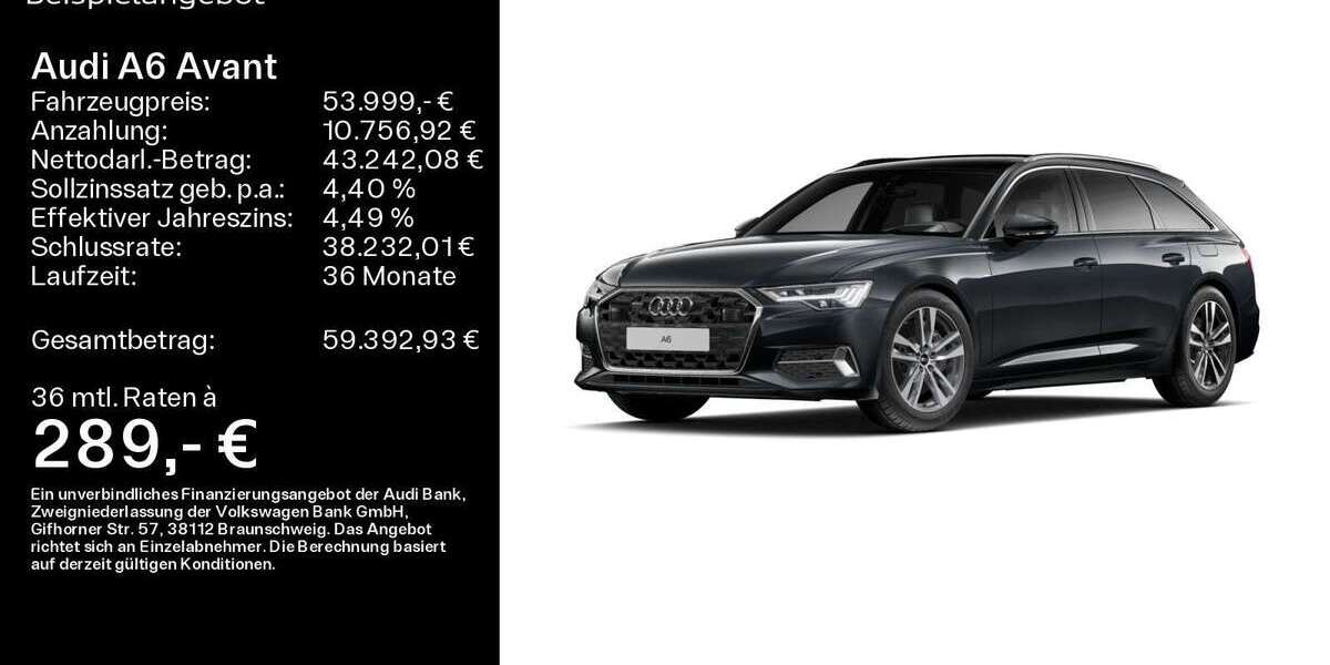Audi A6 13.300 km 53.999 &euro; Hanau 63452
