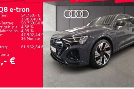 Audi Q8 e-tron 49.845 km 54.750 &euro; Frankfurt am Main 60314