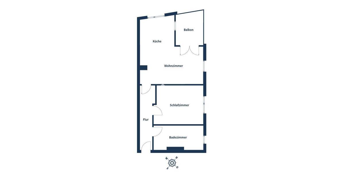 Etagenwohnung Langen (Hessen) Langen - 2 Zimmer, 60 m&sup2;, 298.000&euro; | Angebot:26868227