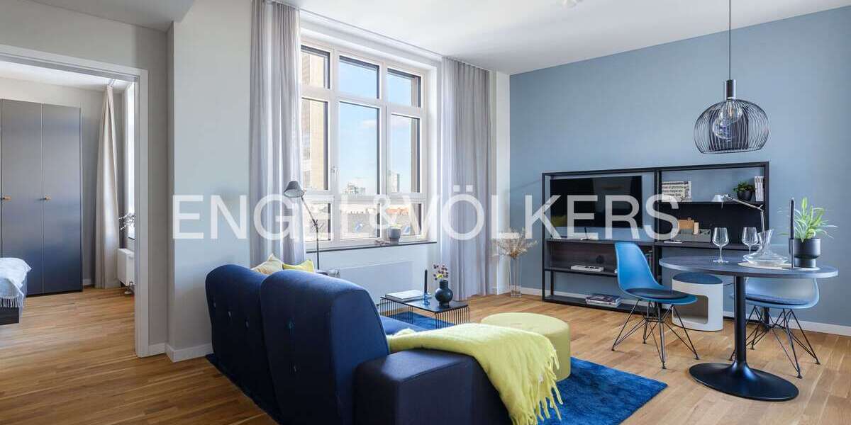 Etagenwohnung Frankfurt am Main Innenstadt 1 - 2 Zimmer, 46 m&sup2;, 1.495&euro; | Angebot:23652781