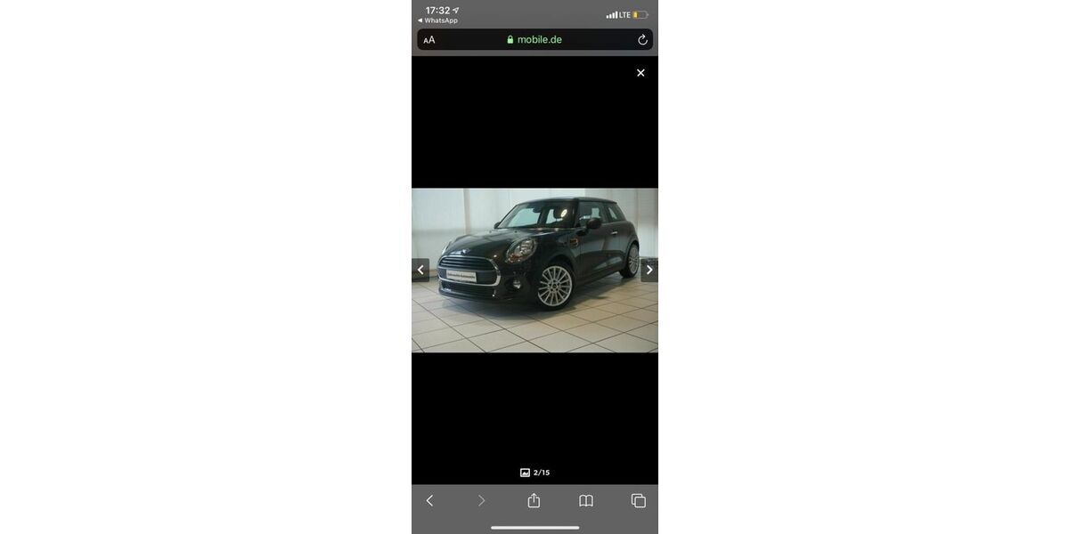 Mini ONE 164.250 km 5.850 &euro; Rodenbach 63517