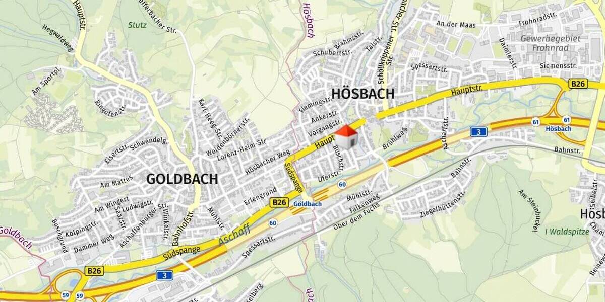 Mehrfamilienhaus, Wohnhaus Hösbach - 5 Zimmer, 110 m&sup2;, 239.000&euro; | Angebot:26744836