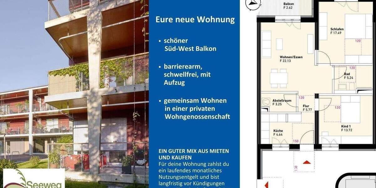Etagenwohnung Rödermark Ober-Roden - 4 Zimmer, 95 m&sup2;, 170.000&euro; | Angebot:25716345