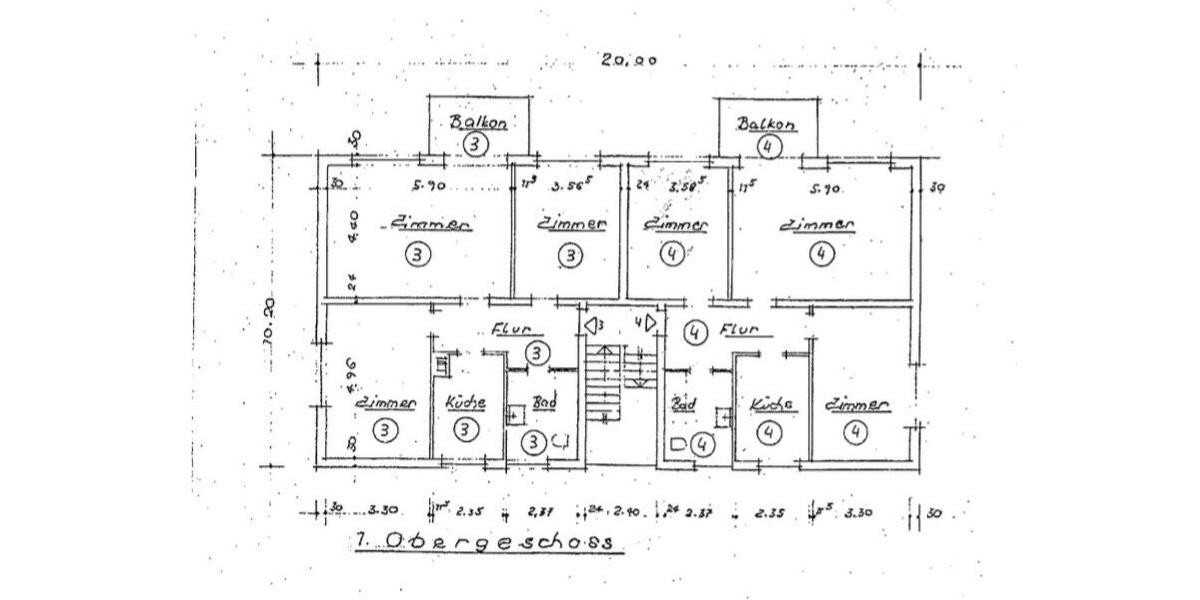 Etagenwohnung Frankfurt am Main Oberrad - 3 Zimmer, 81 m&sup2;, 450.000&euro; | Angebot:25990298
