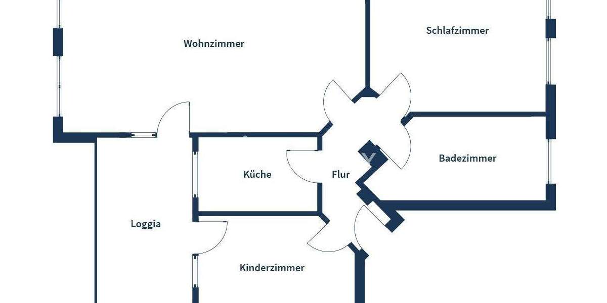 Etagenwohnung Heusenstamm - 3 Zimmer, 77 m&sup2;, 235.000&euro; | Angebot:25732753