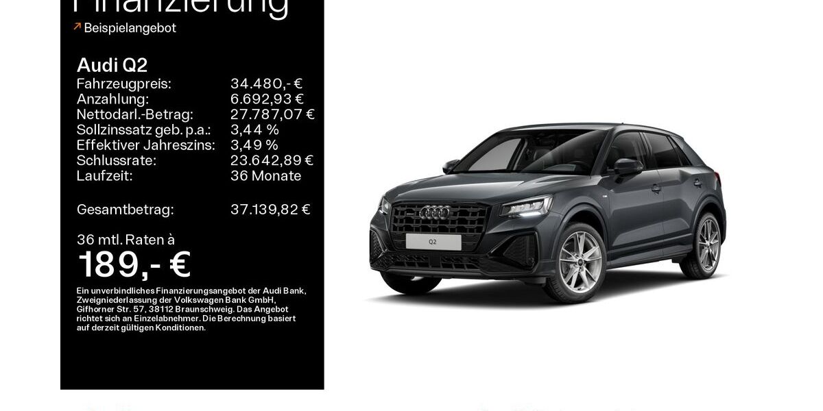 Audi Q2 27.432 km 34.480 &euro; Oberursel 61440