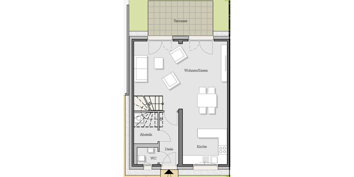 Reihenmittelhaus Hanau-Steinheim Steinheim - 5 Zimmer, 129 m&sup2;, 673.500&euro; | Angebot:25780526