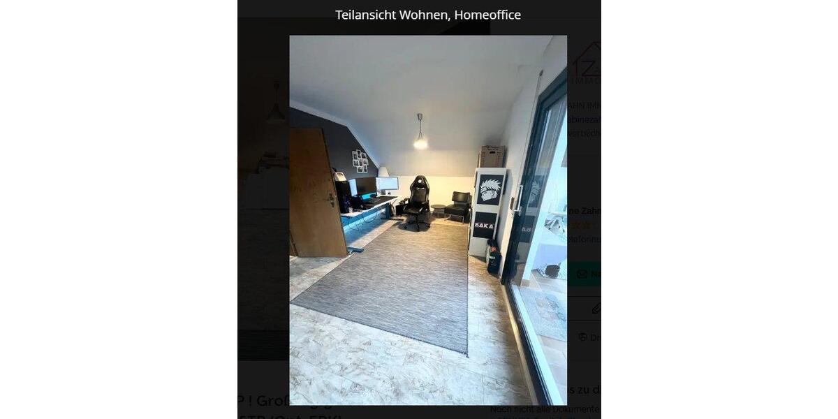 Dachgeschoßwohnung Schaafheim - 2 Zimmer, 99 m&sup2;, 990&euro; | Angebot:26124066