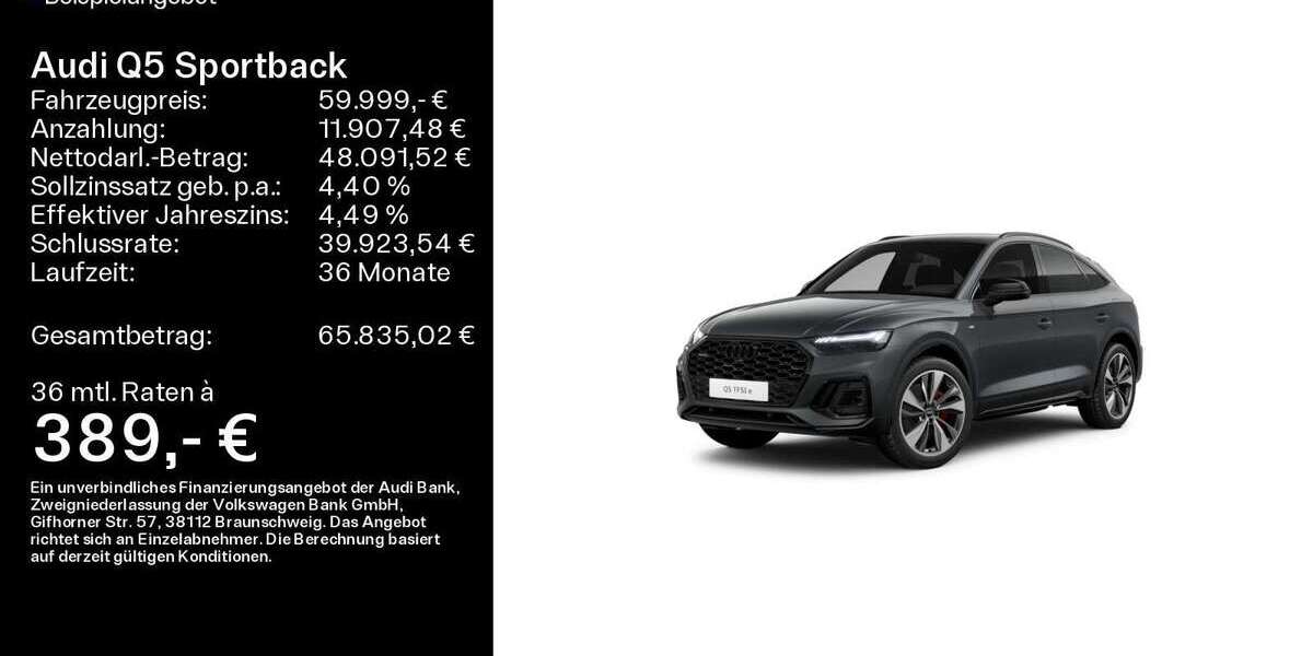 Audi Q5 13.400 km 59.999 &euro; Mühlheim a. Main 63165