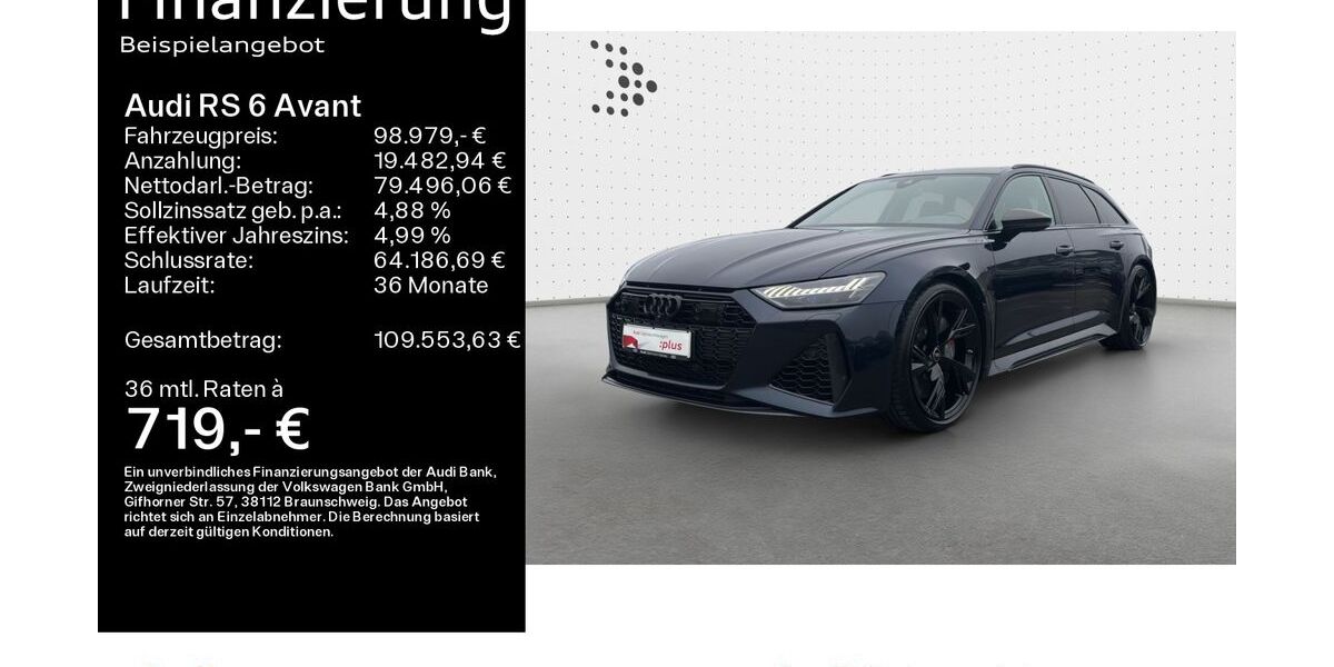Audi RS6 54.200 km 98.979 &euro; Hanau 63452