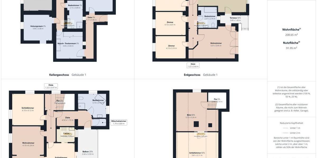 Mehrfamilienhaus, Wohnhaus Hösbach - 9 Zimmer, 215 m&sup2;, 529.000&euro; | Angebot:25698992
