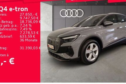 Audi Q4 e-tron 42.395 km 27.850 &euro; Frankfurt am Main 60314