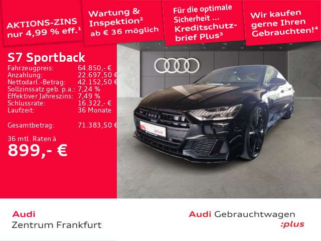 Audi S7 66.686 km 64.850 &euro; Frankfurt am Main 60314