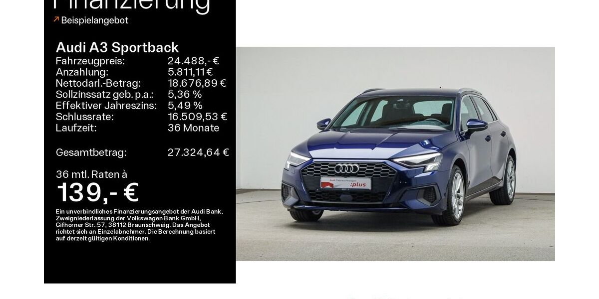 Audi A3 29.350 km 24.488 &euro; Mühlheim 63165