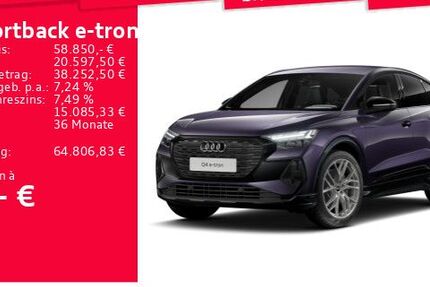 Audi Q4 e-tron 8.191 km 58.849 &euro; Frankfurt am Main 60326