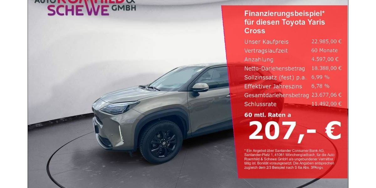 Toyota Yaris Cross 34.772 km 22.985 &euro; Dieburg 64807