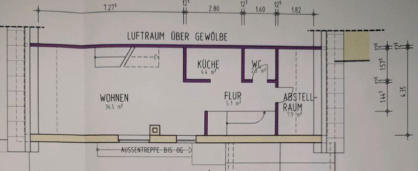 Maisonettenwohnung Großostheim - 2 Zimmer, 70 m&sup2;, 750&euro; | Angebot:25987715