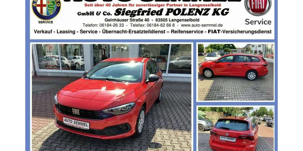 Fiat Tipo 29.600 km 18.600 &euro; Langenselbold 63505