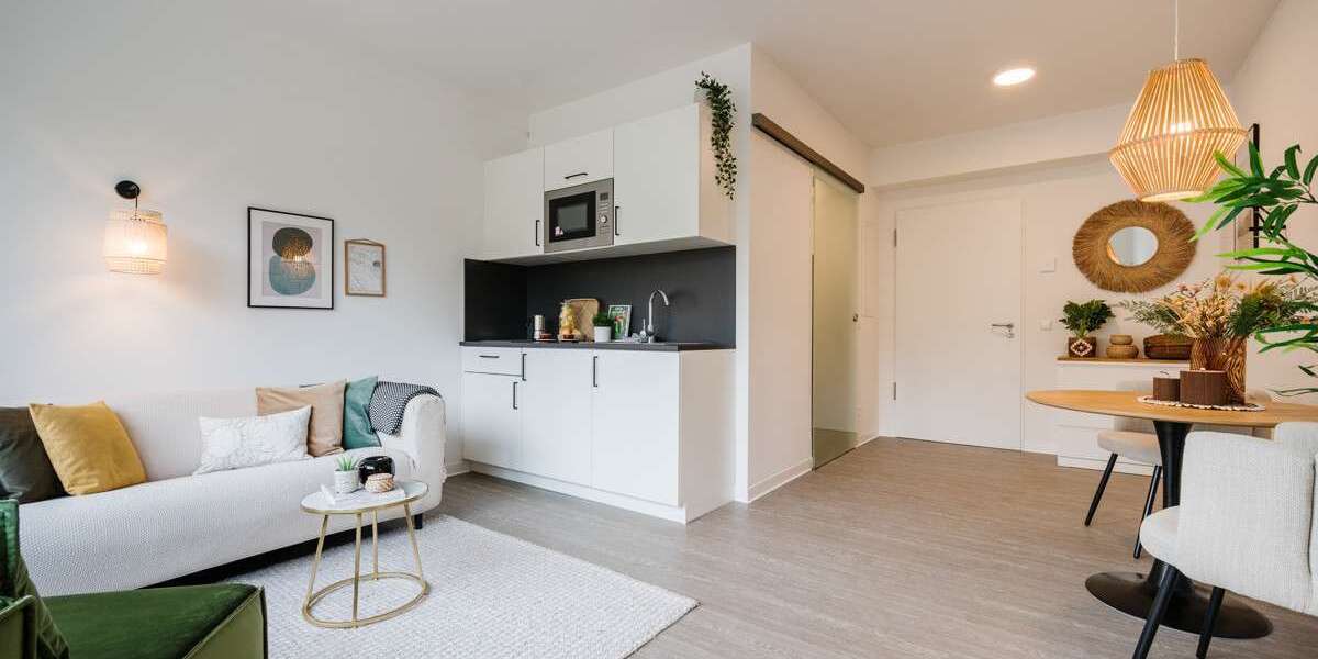 Etagenwohnung Frankfurt Niederrad - 1 Zimmer, 21 m&sup2;, 192.900&euro; | Angebot:24001679