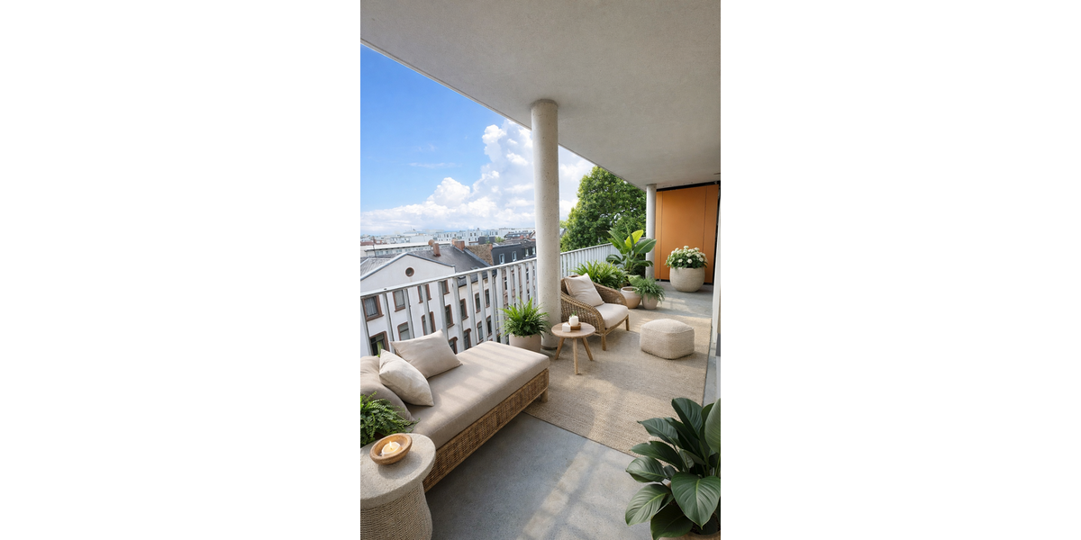 Etagenwohnung Offenbach Westend - 2 Zimmer, 55 m&sup2;, 364.800&euro; | Angebot:25453000