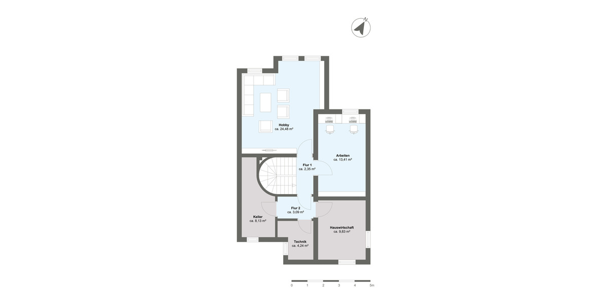 Doppelhaushälfte Mömbris - 6 Zimmer, 178 m&sup2;, 599.500&euro; | Angebot:25985271