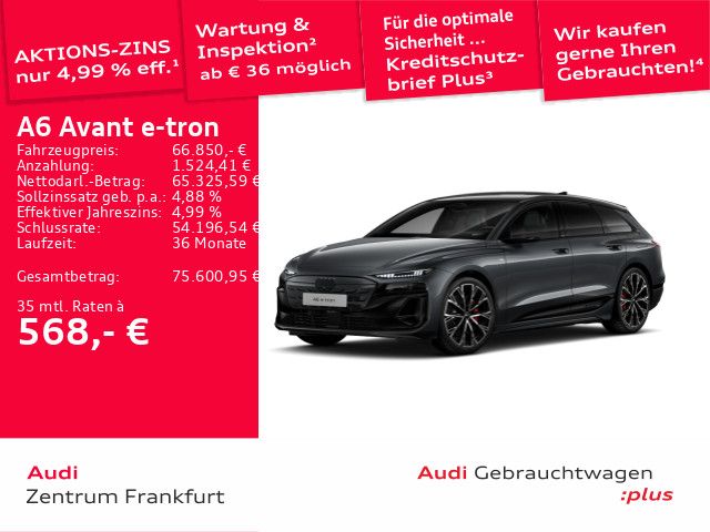 Audi A6 e-tron 17.297 km 66.850 &euro; Frankfurt am Main 60314