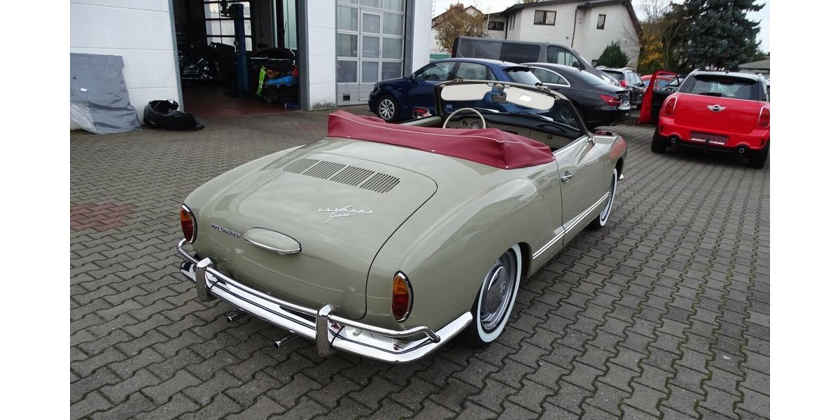 VW Karmann Ghia Cabrio vollständig restauriert 1.200 km 63.900 &euro; Rodgau 63110