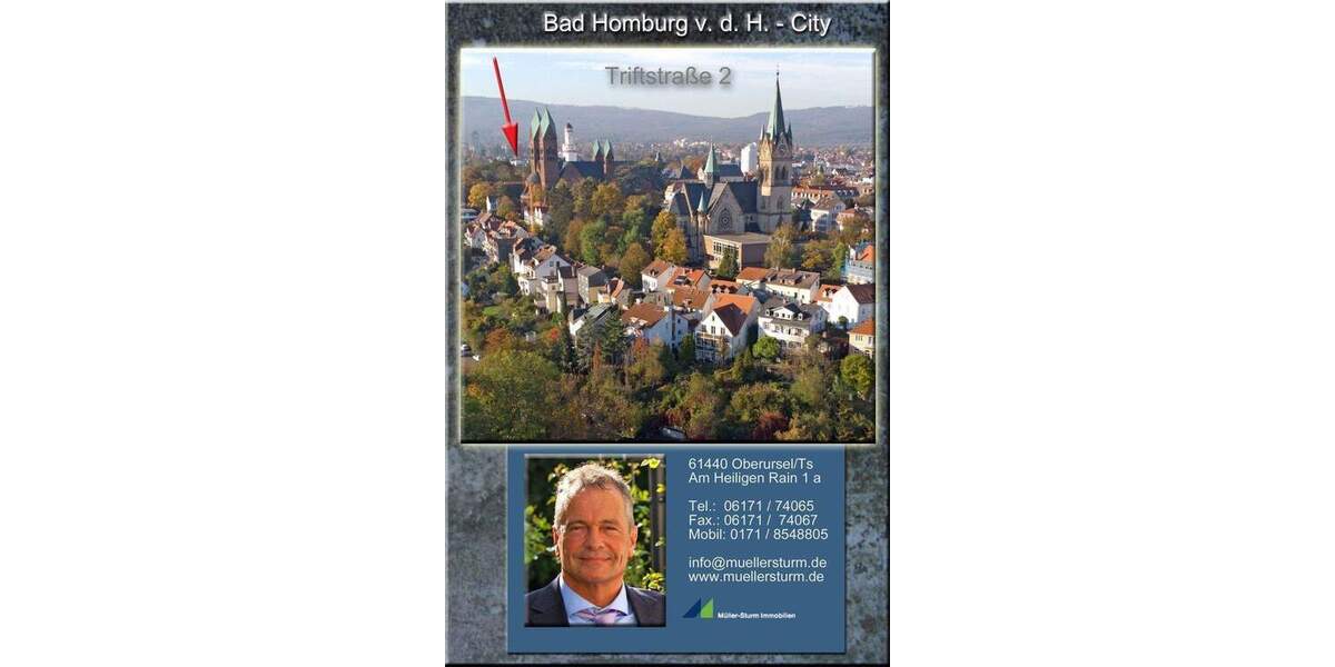 Etagenwohnung Bad Homburg vor der Höhe Bad Homburg - 3 Zimmer, 130 m&sup2;, 425.000&euro; | Angebot:25670419
