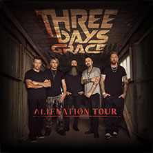 Three Days Grace - Alienation Tour 09.06.2026 myticket Jahrhunderthalle Frankfurt