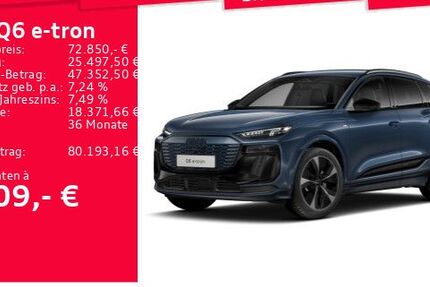 Audi Q6 e-tron 20.536 km 72.210 &euro; Frankfurt am Main 60326