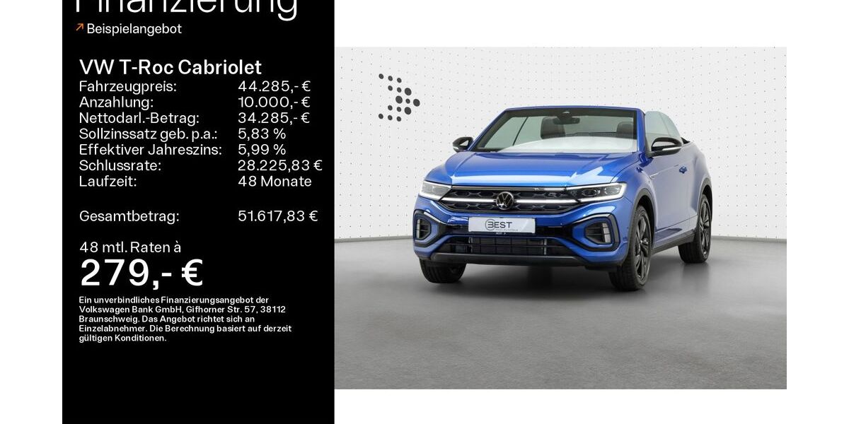 VW T-Roc 2.900 km 44.285 &euro; Mühlheim 63165