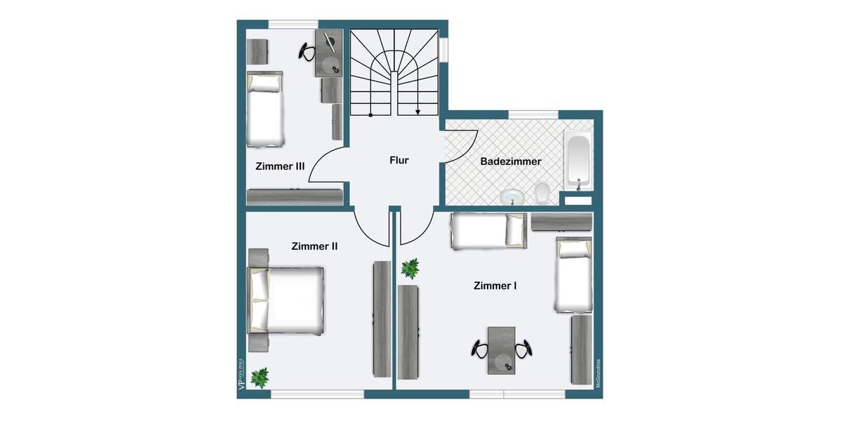 Reihenmittelhaus Frankfurt am Main Niederursel - 4 Zimmer, 125 m&sup2;, 680.000&euro; | Angebot:25815007
