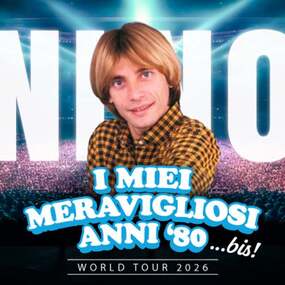 Nino D'Angelo - I miei meravigliosi anni ’80 …bis! 24.04.2026 Stadthalle