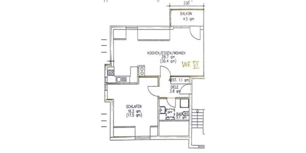Etagenwohnung Reichelsheim / Beienheim Beienheim - 5 Zimmer, 127 m&sup2;, 354.000&euro; | Angebot:25729882