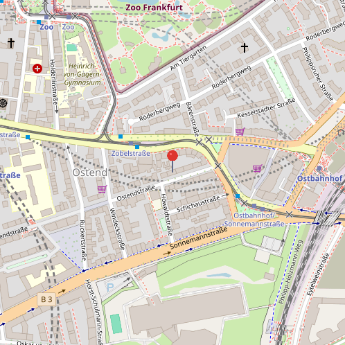 Gewerbeobjekt Frankfurt am Main Ostend - 250&euro; | Angebot:25736142