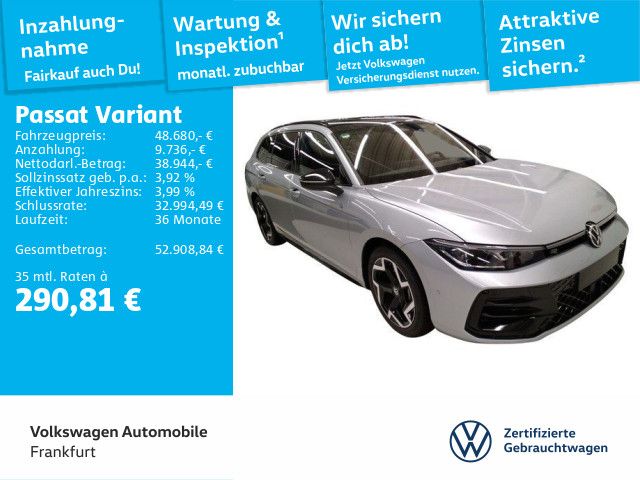 VW Passat Variant 7.191 km 48.680 &euro; Frankfurt 60326