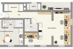 albero:) Büro oder 1-Zi-Wohnung? - Etagenwohnung Seligenstadt Klein-Welzheim | Angebot:26943272