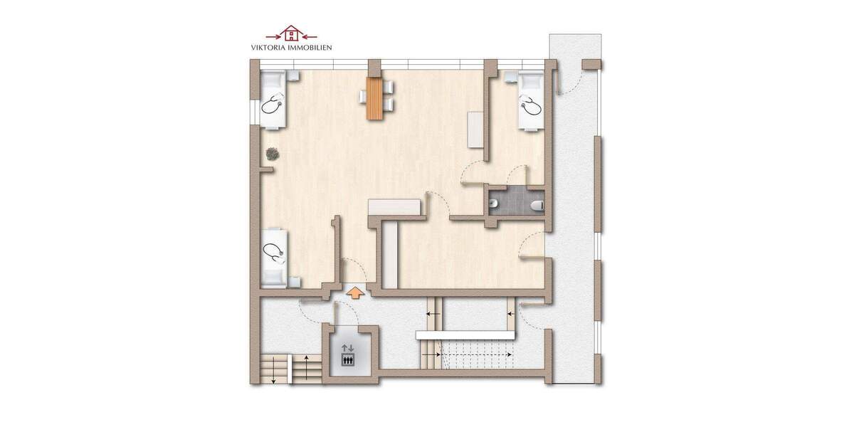 Gewerbeobjekt Kronberg im Taunus Kronberg - 3 Zimmer, 90 m&sup2;, 1.100&euro; | Angebot:25836482