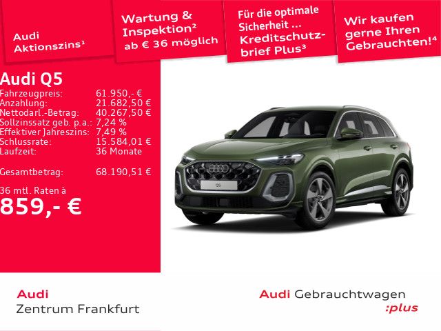 Audi Q5 5.884 km 61.470 &euro; Frankfurt am Main 60314