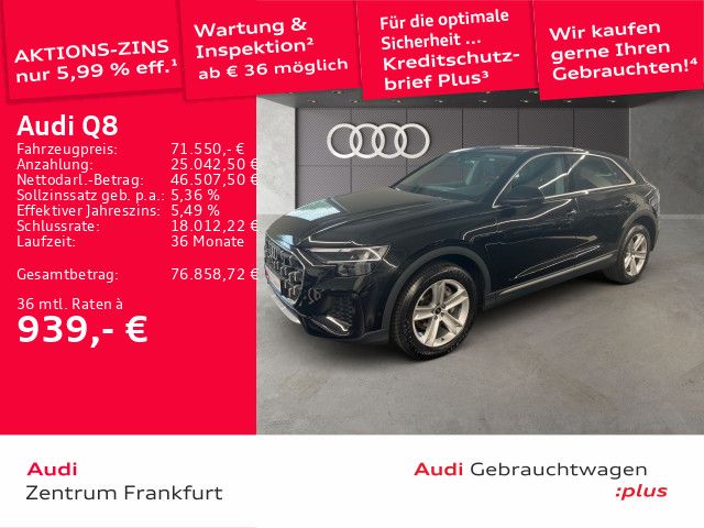 Audi Q8 17.262 km 71.550 &euro; Frankfurt am Main 60314