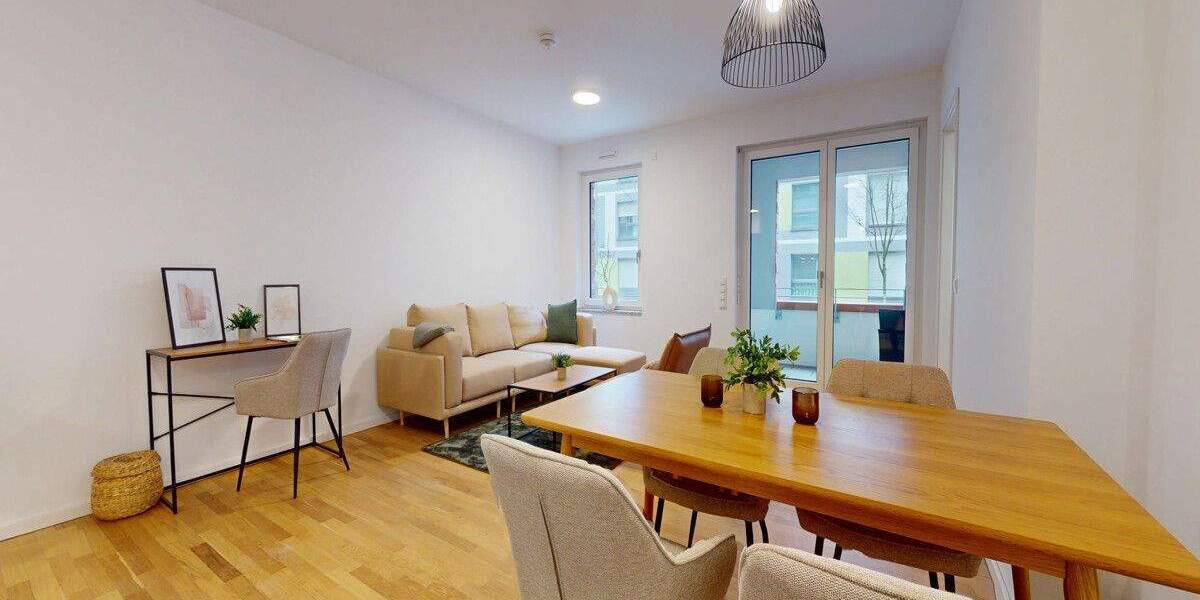 Etagenwohnung Frankfurt Gallus - 2 Zimmer, 61 m&sup2;, 419.900&euro; | Angebot:25780352