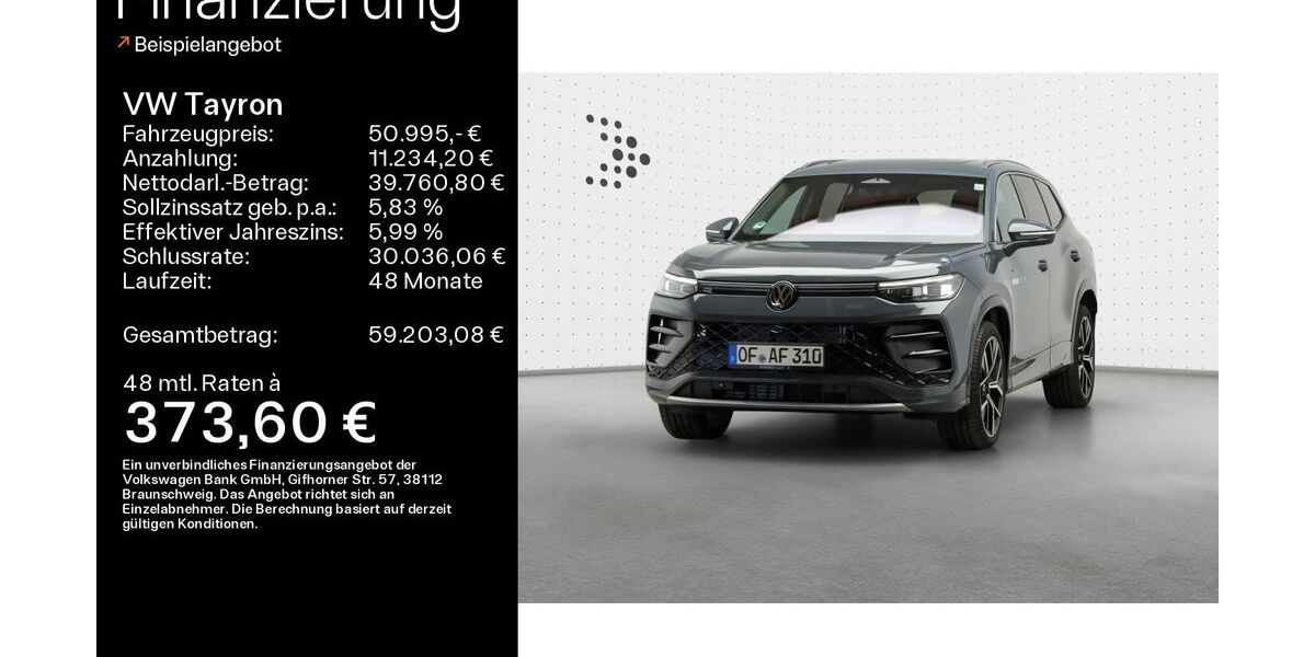 VW Tayron 24.900 km 50.795 &euro; Mühlheim 63165