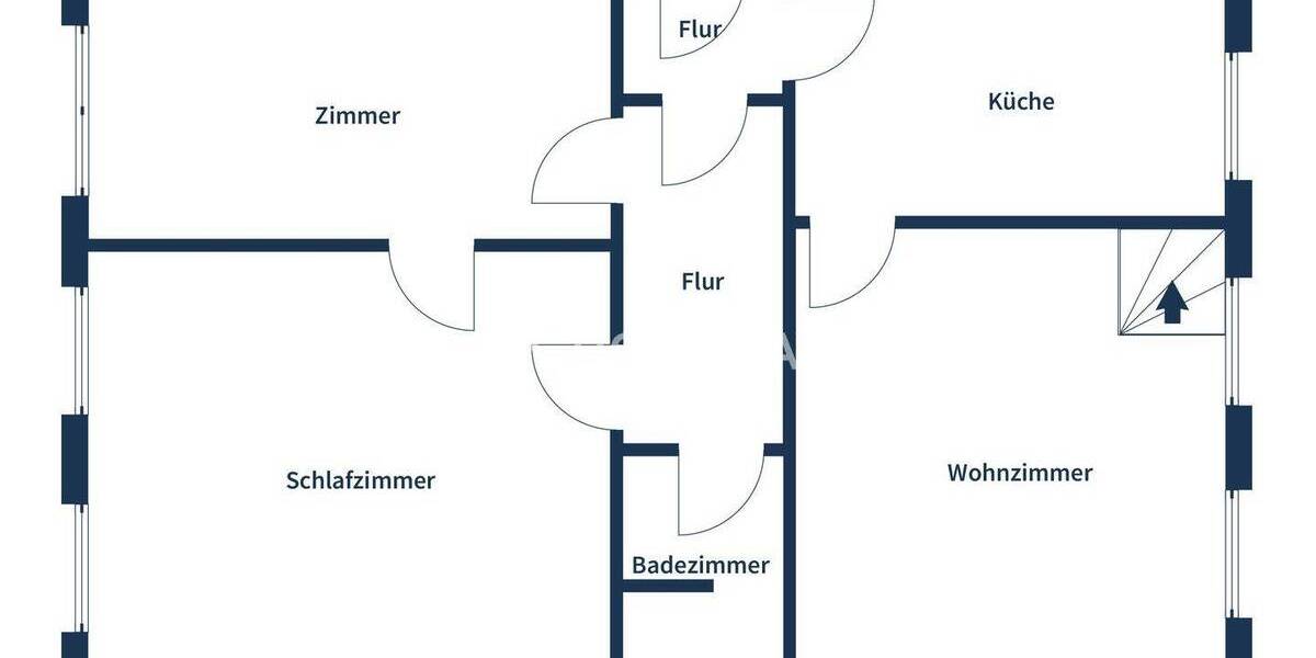 Etagenwohnung Frankfurt am Main Westend-Süd - 3 Zimmer, 75 m&sup2;, 499.000&euro; | Angebot:25677428