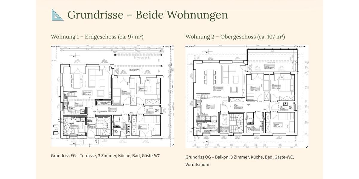 Erdgeschoßwohnung Großostheim - 4 Zimmer, 97 m&sup2;, 1.650&euro; | Angebot:25958781