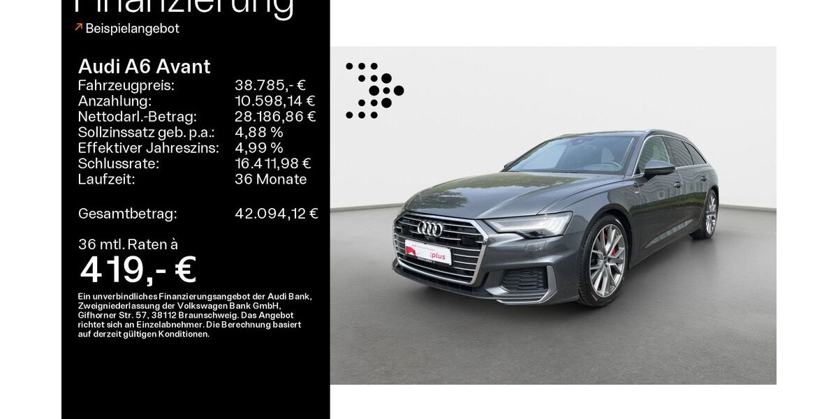 Audi A6 57.611 km 38.785 &euro; Linsengericht 63589